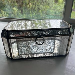 Anthropologie mercury decorative box